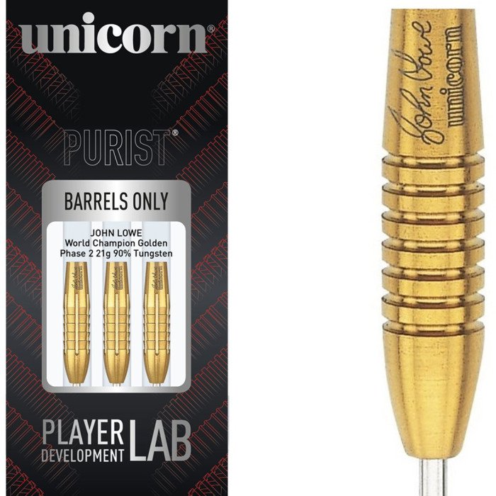 ダーツ unicorn Golden John Lowe 20g Unicorn John Lowe Darts - Steel Tip - World Champion - Phase